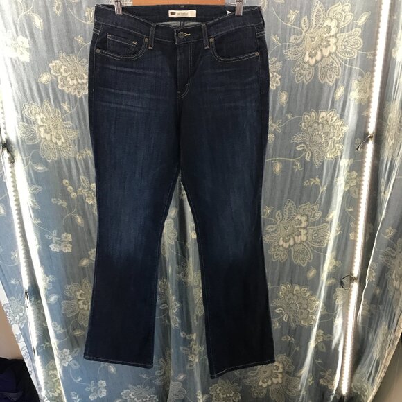 Levi's 515 Bootcut denim jeans back flap pockets size 10 - Picture 1 of 9